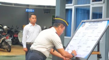 Bapas Pati Gelar Apel Komitmen Bersama Anti Narkoba dan Pungutan Liar dalam Rangka Hari Bhakti Pemasyarakatan ke-62