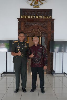 Pererat Silaturahmi, Danrem 072/Pamungkas Terima Audensi General Manager Khas Malioboro dan Tugu Hotel Yogyakarta