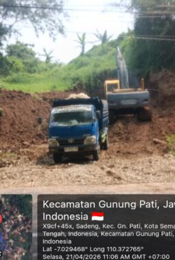 Dugaan Penataan Lahan dan Pengeluaran Tanah dari Lokasi di Gunungpati Jadi Sorotan, Legalitas Dipertanyakan