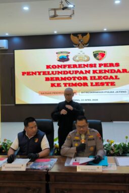 Ditreskrimsus Polda Jateng Bongkar Sindikat Penyelundupan Ranmor Internasional Bermodus Dokumen Fiktif
