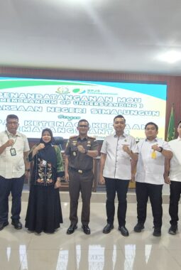 Perkuat Sinergi dan Kepatuhan Hukum, Kejari Simalungun dan BPJS Ketenagakerjaan Pematang Siantar Perpanjang MoU