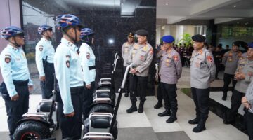 Wujud Kesiapan Jaga Harkamtibmas, Baharkam Polri Cek Kesiapan Berbagai Peralatan Di Polda Jateng