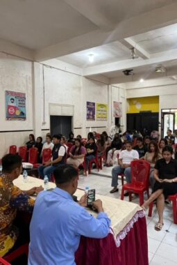 Polrestabes Semarang Gencarkan Sosialisasi Bahaya Narkoba di Kampung Tangguh Mangkang Kulon