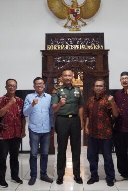 Danrem 072/Pamungkas Terima Audiensi PWI DIY, Perkuat Kolaborasi dengan Insan Pers