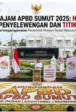 KPKM RI Bongkar Dugaan Titik Rawan APBD Sumut 2025, Hunter D. Samosir: “Jangan Jadikan Uang Rakyat Bancakan!”