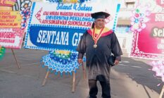 Tak Kenal Lelah Menuntut Ilmu, Ketua BPPH MPC Pemuda Pancasila Kab. Batang Raih Gelar Magister Hukum Konstruksi di UNIKAL