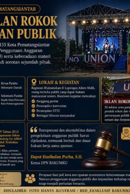 DPN BAKUMDU Dapot Hasiholan Purba ,SH Soroti Anggaran HUT Kota Siantar Ke 155 dan Iklan Rokok Lapangan Adam Malik