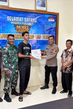 Polsek Purwantoro Gelar Turnamen Mobile Legends Cup 2026, Wadah Kreativitas dan Sportivitas Pelajar