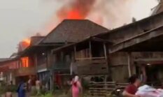 Lahap Permukiman, Kebakaran Hebat di Desa Kertasari Karang Dapo. 