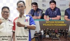 Ketua DPD PWMOI Pekanbaru Aprianto SH Apresiasi Gerak Cepat Kapolres dan Kasat Reskrim Pekanbaru Tangkap Oknum “Debt Collector” Brutal.