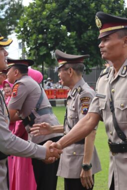 Kapolres Boyolali Pimpin Sertijab Empat Kapolsek, Tekankan Kesiapan Hadapi Dinamika Kamtibmas dan May Day 2026