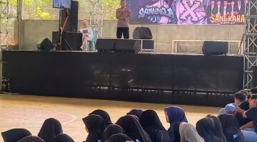 Polisi Amankan Perayaan HUT ke-37 SMK Pancasila 08 Slogohimo, Berlangsung Aman dan Meriah