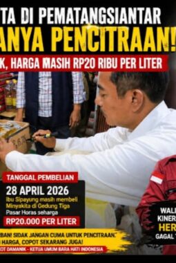 Ketum DPP Bara Hati Indonesia Rikkot Damanik SH:Desak Walikota Pematangsiantar Evaluasi Kadis Perdagangan Herbet Aruan ‘Sidak Minyak Kita Dinilai Gagal