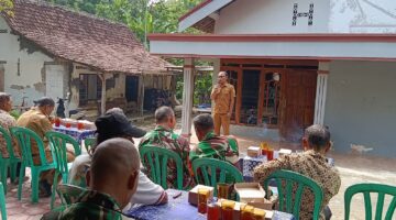 Kades Pelemgadung Ucapkan Terima Kasih kepada TNI dan Satgas TMMD Reguler 128 Kodim Sragen
