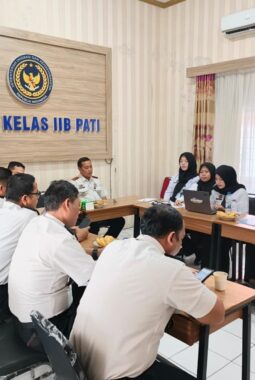 Satukan Komitmen Raih WBBM, Lapas Pati Perkuat Sinergi Lewat Rapat Koordinasi