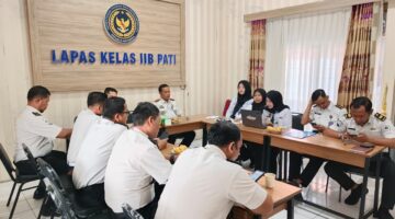 Satukan Komitmen Raih WBBM, Lapas Pati Perkuat Sinergi Lewat Rapat Koordinasi