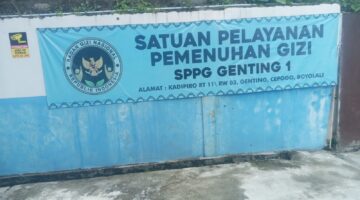 SPPG Genting 1 Cepogo Konsisten Layani 2.338 Porsi, Utamakan Gizi dan Kualitas Selama 5 Bulan
