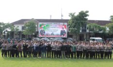 Perkuat Sinergitas, Polres Jombang Gelar Apel Akbar Sabuk Kamtibmas