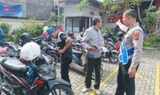 Satlantas Karanganyar Sosialisasikan Tata Cara Bayar Pajak dan Ganti Plat Kendaraan Lewat Program Polantas Menyapa