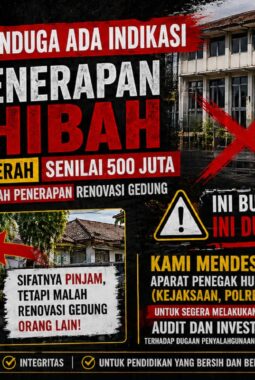 Dugaan Penyimpangan Dana Hibah Rp500 Juta — Jangan Main-main Dengan Uang Rakyat!