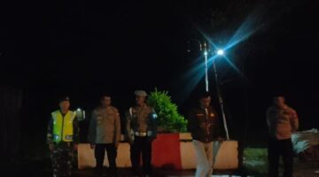 Sinergi TNI-Polri di Juwangi, Patroli Malam Jaga Kondusifitas Wilayah