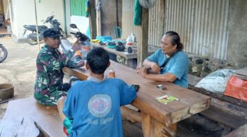 Hangatnya Silaturahmi Babinsa di Paranggupito, Perkuat Sinergi untuk Kemajuan Desa