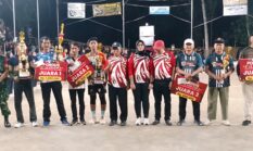 Polri Kawal Ketat Final Voli Pordus Ngadirojo, Ratusan Penonton Hadir Tanpa Gangguan