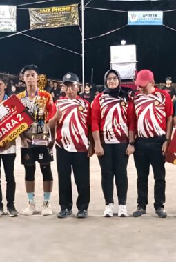 Polri Kawal Ketat Final Voli Pordus Ngadirojo, Ratusan Penonton Hadir Tanpa Gangguan