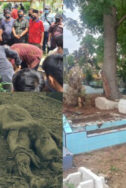 Geger! Makam Dibongkar, Jenazah Warga Lansia Dipindahkan Orang Tak Dikenal di Simalungun