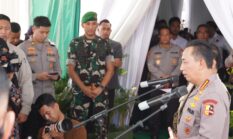 Danrem 072/Pamungkas Hadiri Peletakan Batu Pertama Pembangunan Mapolda DIY