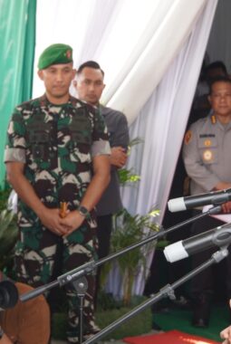 Danrem 072/Pamungkas Hadiri Peletakan Batu Pertama Pembangunan Mapolda DIY