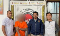Tidak Berkutik! Bandar Sabu Dilipat Tim Polsek Raya Kahean Di Kebun Sawit, Sempat Melawan Dengan Gunting
