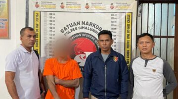 Tidak Berkutik! Bandar Sabu Dilipat Tim Polsek Raya Kahean Di Kebun Sawit, Sempat Melawan Dengan Gunting