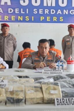 Gagalkan Peredaran Narkoba Skala Besar, Kinerja Kapolresta Dan Katres Narkoba Polresta Deliserdang Banjir Apresiasi