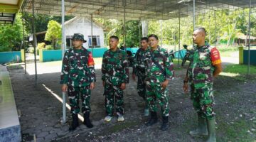 Dansatgas TMMD Tinjau Masjid Sasaran Fisik TMMD Reguler