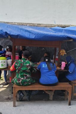Serka Rochani, Segelas Teh Manis Hangatkan Suasana Komsosnya Babinsa dengan Warga Binaan