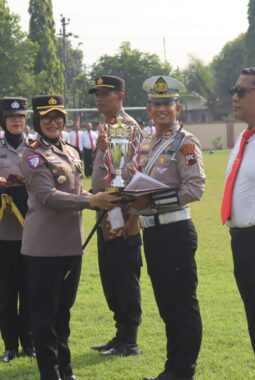 Satlantas Polres Sragen Borong Prestasi OKC 2026, Kapolres Bangga Usung Tropi Juara Umum