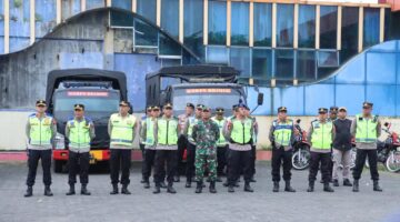 Ratusan Personel Gabungan Dikerahkan Polres Amankan Laga Persijap Jepara Vs Persija