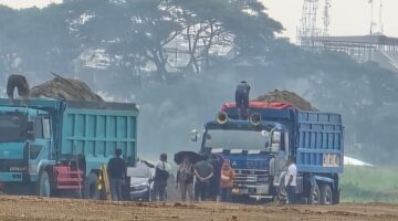 Proyek PIC Diduga Gunakan Material Tanah Timbun Ilegal
