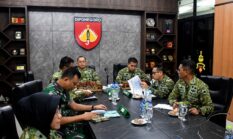 Pangdam IV/Diponegoro Hadiri Vicon Rapat Evaluasi Percepatan Pembangunan KDKMP yang Dipimpin Wapang TNI