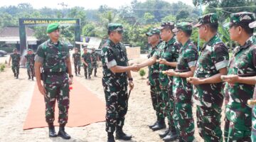 Pangdam IV/Diponegoro Tinjau Kesiapan Satuan Yon TP dan Brigif 43/Muria