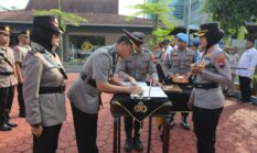 Polres Semarang Gelar Sertijab PJU dan Kapolsek Jajaran, Kapolres Tekankan Integritas dan Pelayanan Humanis.