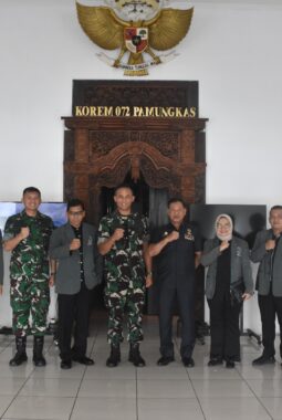 Danrem 072/Pamungkas Terima Audensi Universitas Jenderal Achmad Yani Yogyakarta (UNJAYA) 