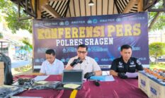 Panjat Pagar Kantor DLH, Pencuri 4 Accu Truk Sampah Dibekuk Satreskrim Polres Sragen