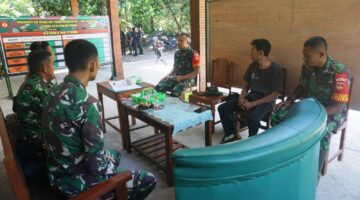Pastikan Proggres Pembangunan Berjalan Lancar, Dansatgas TMMD Tinjau Pos Kotis