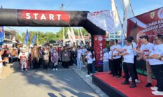 Kapolres Wonogiri Hadiri Lomba Napak Tilas Pangeran Sambernyawa, Ribuan Peserta Semarakkan Hari Jadi Wonogiri ke-285