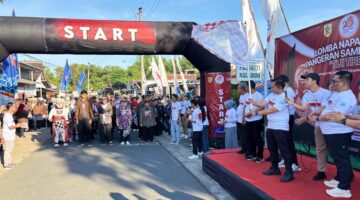 Kapolres Wonogiri Hadiri Lomba Napak Tilas Pangeran Sambernyawa, Ribuan Peserta Semarakkan Hari Jadi Wonogiri ke-285