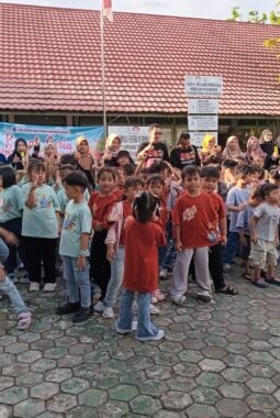 KEMAH CERIA GEMBIRA BERSAMA SAHABATPAUD TERPADU NEGERI PEMBINA BANJARMASIN  TANAMKAN KEMANDIRIAN DAN KARAKTER ANAK SEJAK DINI