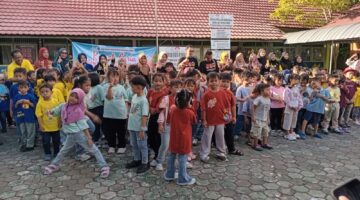 KEMAH CERIA GEMBIRA BERSAMA SAHABATPAUD TERPADU NEGERI PEMBINA BANJARMASIN  TANAMKAN KEMANDIRIAN DAN KARAKTER ANAK SEJAK DINI