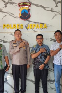 Perkuat Sinergi Masyarakat Sipil, Kapolres Jepara Terima Silaturahmi LBH Garuda Kencana Indonesia
